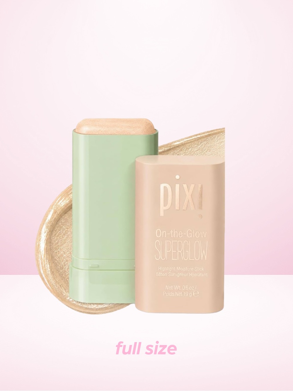 Pixi On-the-Glow Superglow Highlight Moisture Stick — Champagne Glow